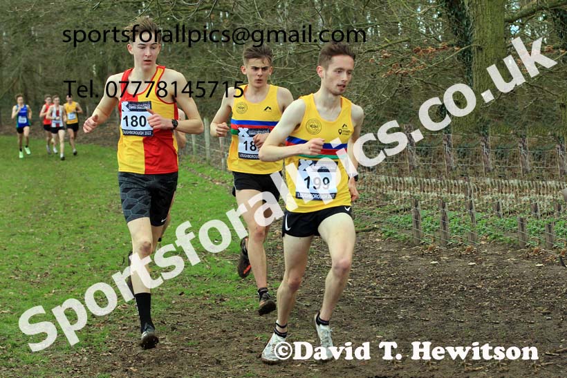 Mens Under-20s 2022 CAU Inter Counties Cross Country, Prestwold Hall, Loughborough.  Photo: David T. Hewitson/Sports for All Pics